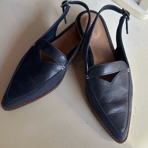 Sperry top sider  Navy Slingback flats  size 7.5